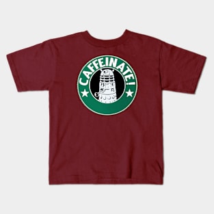 Dalek Starbucks Kids T-Shirt